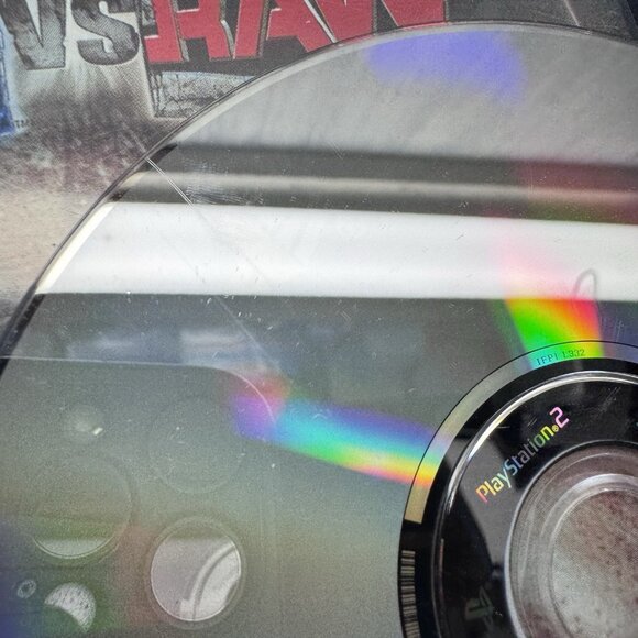 WWE SmackDown! vs. Raw (PlayStation 2, PS2 2004) No Manual Tested - Picture 2 of 5